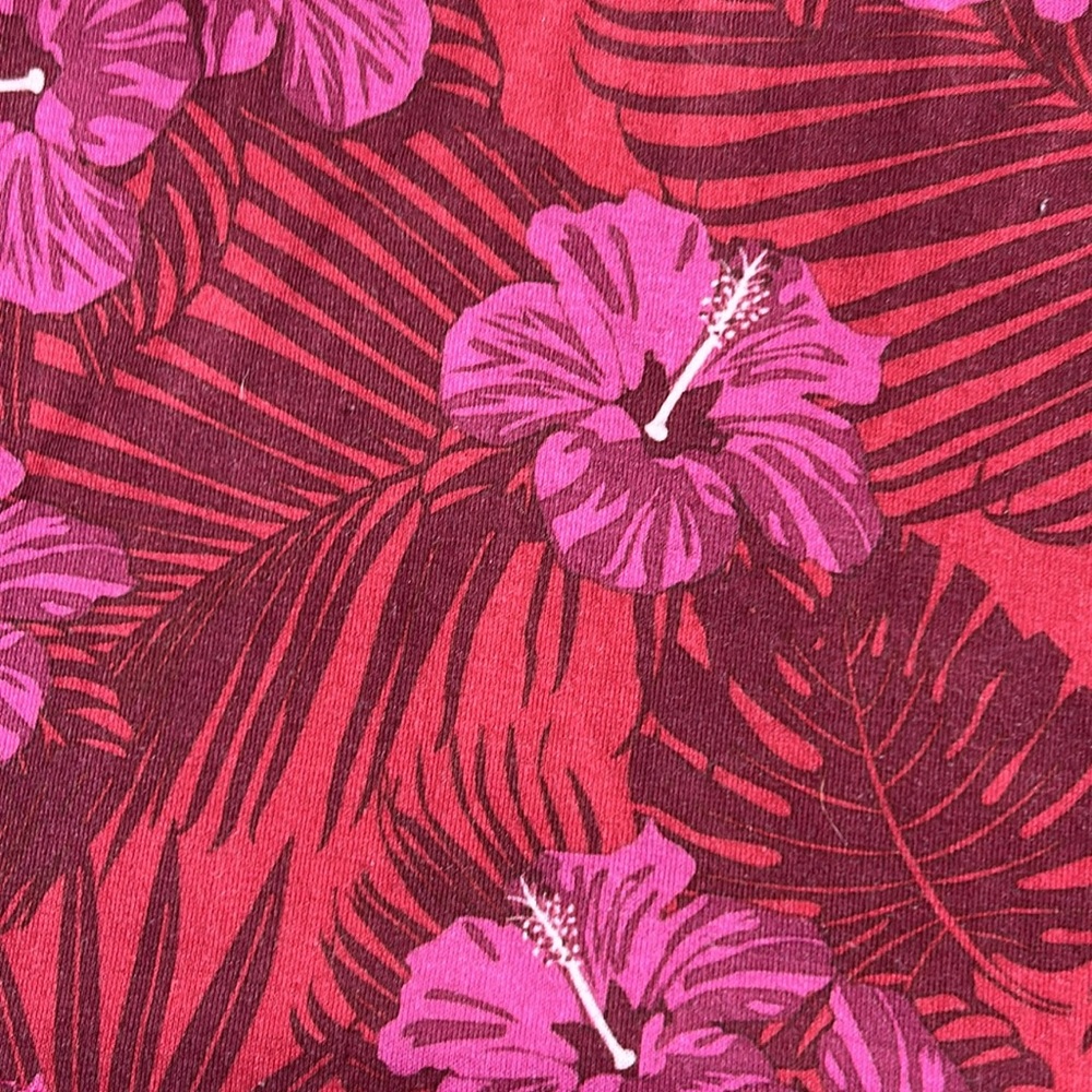 Skhoop Tropical Print Mini Skirt Size Small - Picture 3 of 6